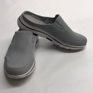Skechers Mens Go Walk 5-Exposure Slip On, Brand New, Gray, Size 9.5